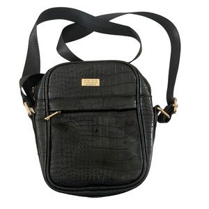 THE CROC SKIN CROSS BODY BAG